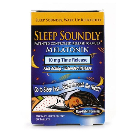 Windmill Sleep Soundly Melatonin, 10mg, 60PK 03504607858