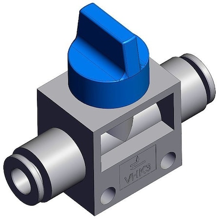 Smc Finger valve, VHK, 41 mm, 48 mm VHK3A-06F-06F