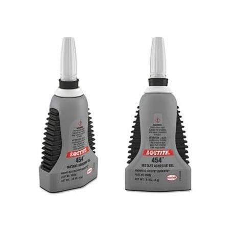Loctite Quicktite Instant Adhesive Gel, 0.14 oz, Bottle, Clear 442-680522