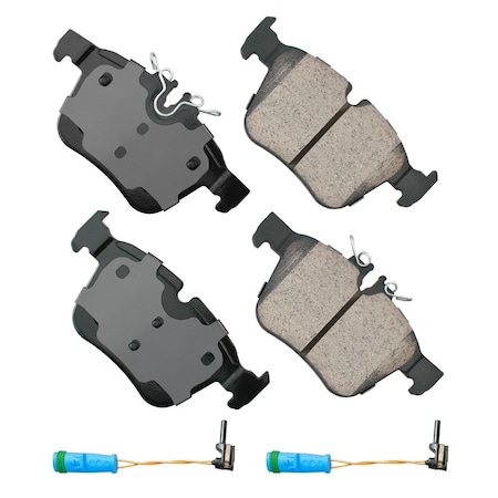 Akebono Euro Premium Ceramic Disc Brake Pads, Eur1795 EUR1795