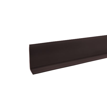 Zoro Select Wall Base Molding, 4 ft L, Brown 820N72