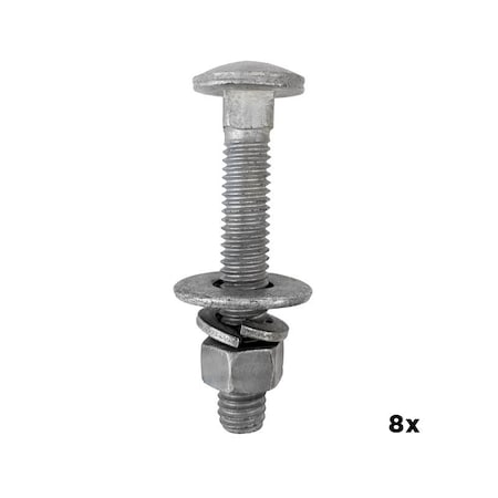 Multinautic NUT&LOCK&BOLT KIT 3/8X1-1/2IN 10200