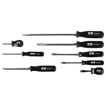 Perform Tool Screwdriver Slotted/ Phillips; Chrome Vanadium Alloy Steel; With Magnetic Tip W901S