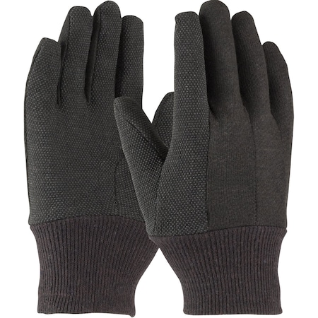 Pip Regular Weight Polyester/Cotton Jersey Glove with PVC Dotted Grip, Ladies', 12PK 95-809PDC