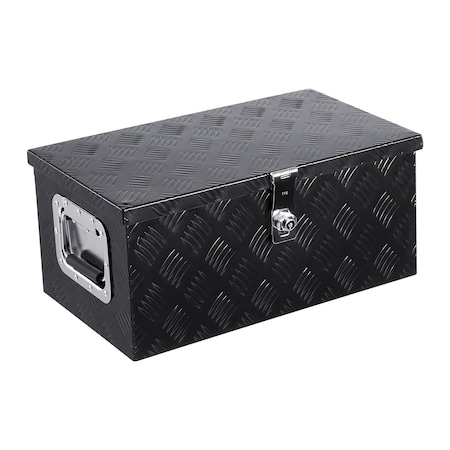 Vevor 20"x12"x9.5" Heavy Duty Aluminum Truck Bed Tool Box for Pickup RV Black JL-TB19-5