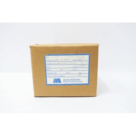 Acme STANDARD POWER 115/230V-AC 0.8/1.2A AMP 24/28V-DC AC TO DC POWER SUPPLY 0000-301834-01