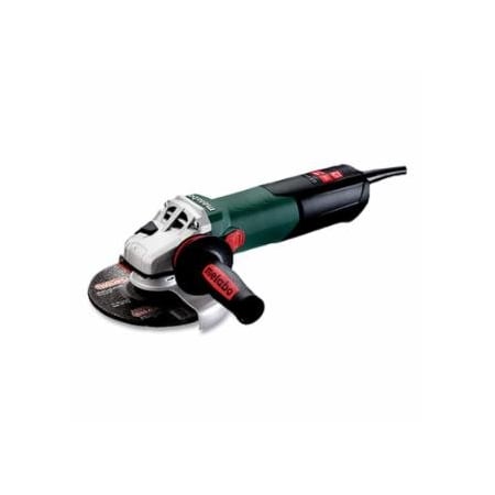 Metabo Small Angle Grinder, 6 in dia, 13.5 A, 7600 RPM, 5/8 in-11 UNC, Variable Speed, High Torque 469-WEV-15-150-HT