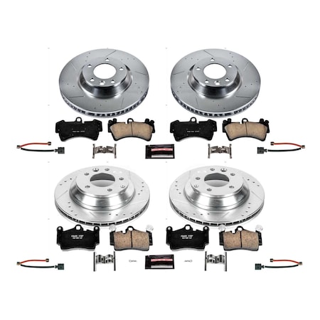 Powerstop FRONT & REAR 1 CLICK BRAKE KIT K4500