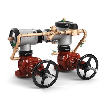 Wilkins 4in 450 DCDA Ss Body N Pattern w/Spool Osy Gates Flng X Flng 4-450STDAR