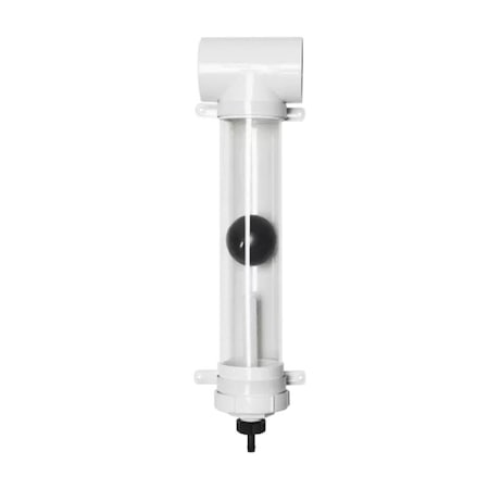 Bushman First Flush Diverter, 4 1/2 in L, Plastic 39022