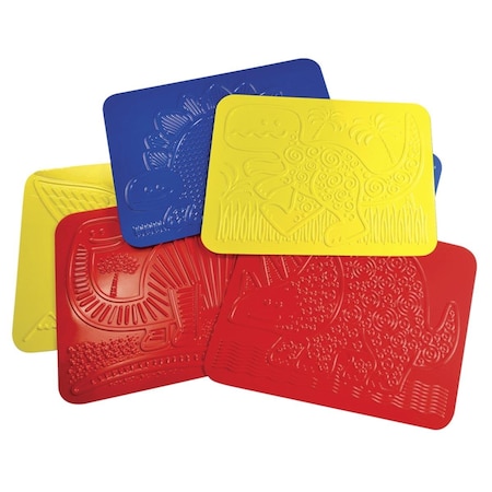 Easy-To-Organize Junior Dinosaur Rubbing Plates - Set of 6 EA533997