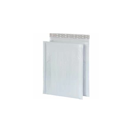Quality Park Poly Bubble Mailers, Bubble, 8 1/2in Width x 11in Length, Strip, White, Poly, 25PK 95009