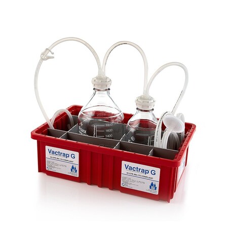 Foxx Life Sciences EZBio Media Bottles, PETG, 125mL, 38-430mm Neck, Non-Sterile, Without Caps, 24PK 137-2213-FLS