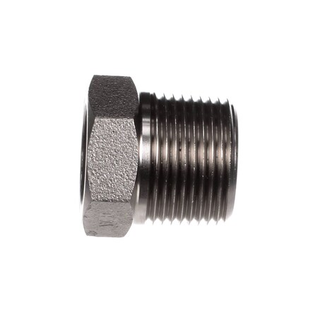 Henny Penny Reducer/Fitting, 3/4in Outside Thread x 1/2in Inside Thread FP01-078