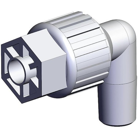 Smc High Purity Tube Fitting, Adapter, PFA LQ3L2A-MN