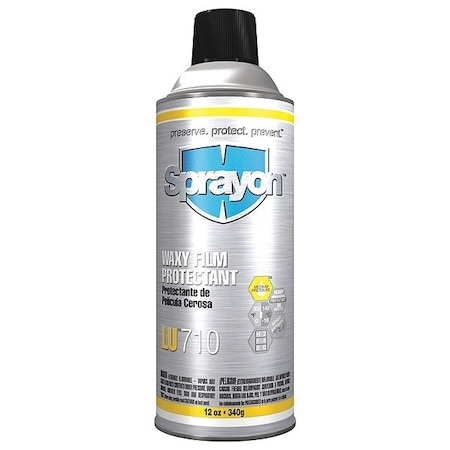 Sprayon Lubricant, 12 oz, Aerosol Spray Can, Wax-based Base SC0710000