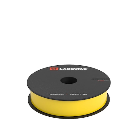 Labeltac LabelTac 4 and Pro Model High Performance 10-Year Vinyl Supply 1in x 150ft, Yellow LT101HP