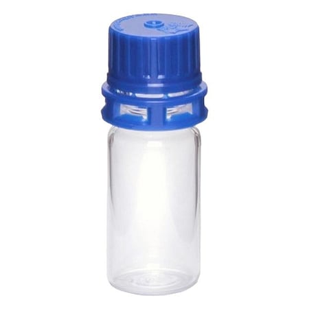 Zoro Select Vial, 62 mm H, PETG, Colorless, PK1600 RGC0010S