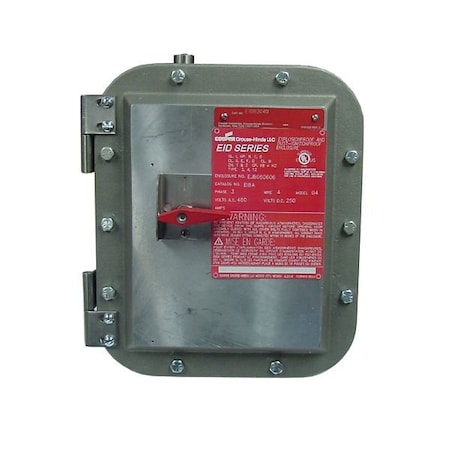 Crouse-Hinds Eaton Crouse-Hinds series EID disconnect switch EIDA3060