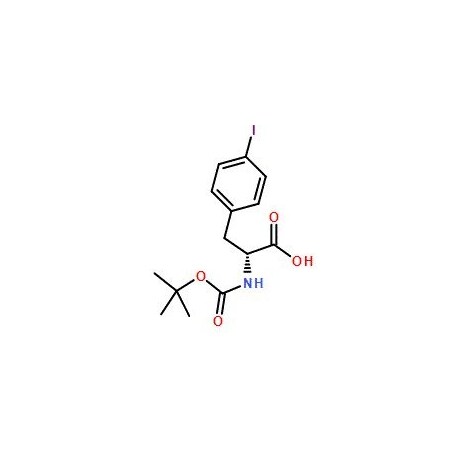 Ak Scientific (R)-2-((tert-Butoxycarbonyl)amino)-3-(4-iodophenyl)propanoic acid (25g), CAS 176199-35-2 9233AA-25g