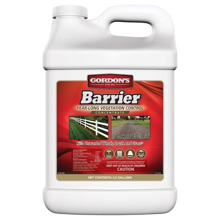 Gordons Barrier Brush/Grass/Weed Herbicide Concentrate 2.5 gal 8121122