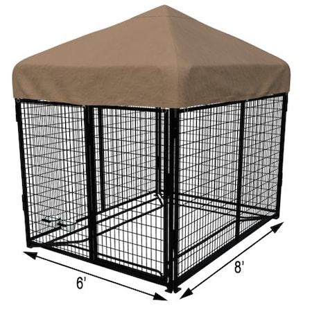 K9 Kennel Store 6ft X 8ft Complete Standard Kennel CWW6X8FK