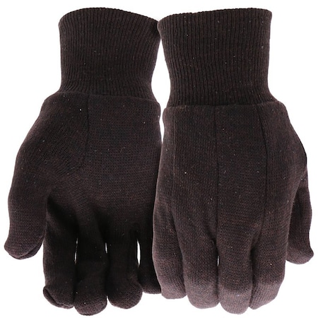 Boss Indoor/Outdoor Work Gloves, Men's, L, 8 to 8-3/8 in L, Straight Thumb, Elastic Knit Wrist, Slip-On Cuff B61061-L