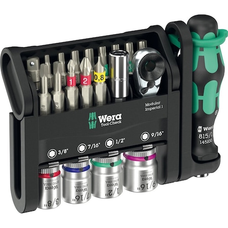 Wera Tool-Check Modular Imperial 1, 21 pieces 5049001001