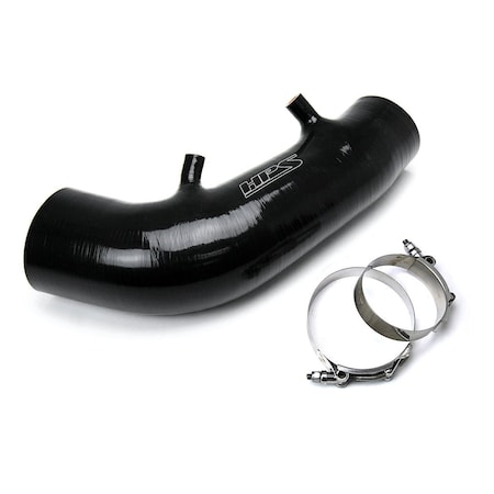 Hps Performance High Temp Reinforced Silicone Air Intake Hose Kit, Black,  57-3004-BLK