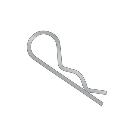 Huyett Bridge Pin, 302/304SS, .062 Wire Dia x 1.562 L x .370 In Eye Dia x Fits 3/8 to .5 Shft BPS-218