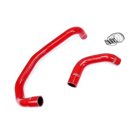 Hps Performance High Temp Reinforced Silicone Radiator Coolant Hose Kit, Red,  57-1326R-RED