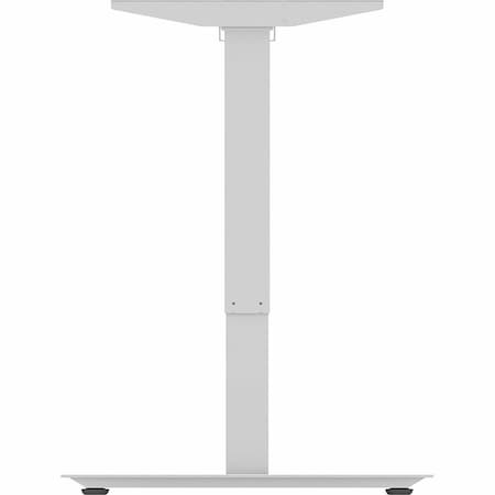 Lorell Sit-to-Stand Two-Tier Base, 275lb Capacity, 45.1" Height, Silver LLR25971