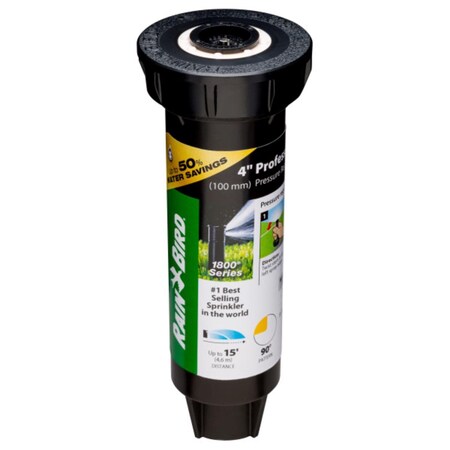 Rain Bird 4 in. H Quarter-Circle Pop-Up Spray Head 1804QDSP25SAM