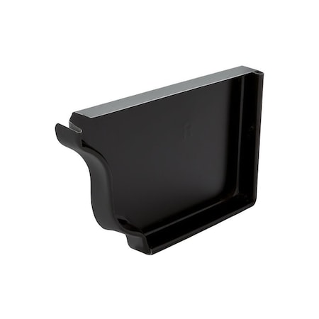 Amerimax Home Products GUTR END CAP BLK RGT 5 in. 2500635