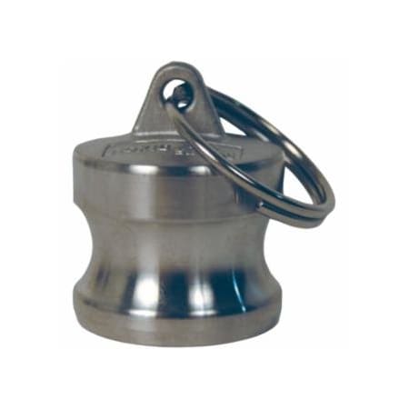 Dixon Valve Global Type DP Dust Plugs, 2 in, Aluminum 238-G200-DP-AL