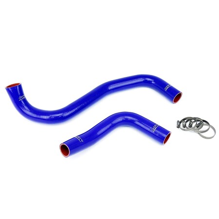Hps Performance High Temp Reinforced Silicone Radiator Coolant Hose Kit, Blue, 57-1302-BLUE