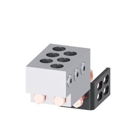 Siemens circular conduc. terminal TA7.4 6 x 300600 kcmil for 6 cables 1 unit 3VA9871-0JJ63