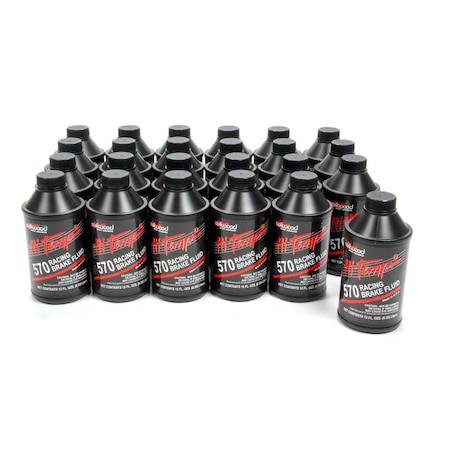 Wilwood 12 oz HI-Temp Brake Fluid, 24PK WIL290-0633