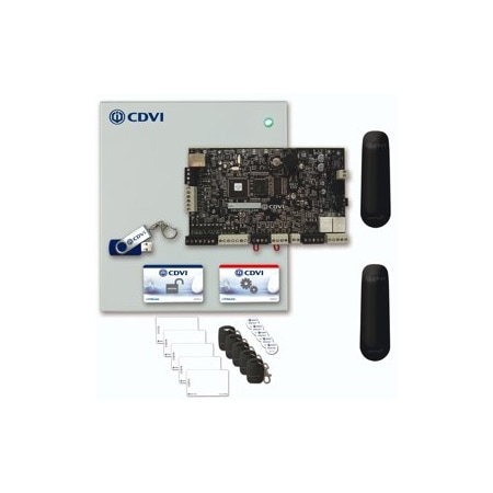 Cdvi Americas Atrium 2-Door Kit - A22, 2-STARPB, 15 Credentials A22KITSTB