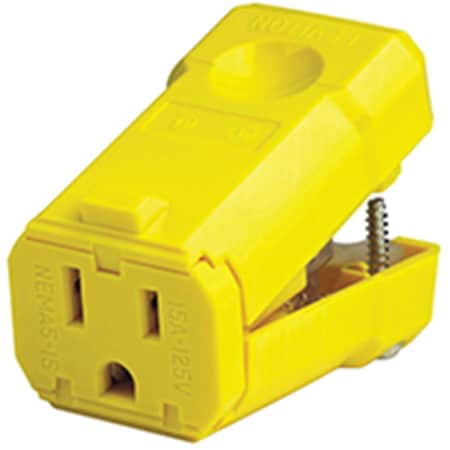 Ezgeneration Connectr Nema5-15R Pyth Yel 021-05259-0PB - Yellow EZ3117081