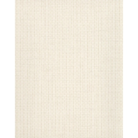 York Wallcoverings Petite Metro Tile White Wallpaper TD1044N
