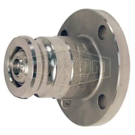 Dixon 2 in SS ADAPTER x 2 in 150# ASA FLANGE,  DBAF78-200