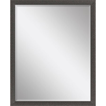 Homeroots 51" Dark Brown Solid Wood Framed Accent Mirror 632830