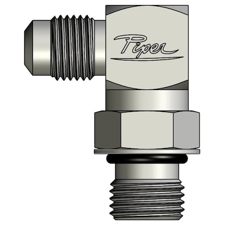 Piper Male JIC to Male O-Ring Boss Adjustable 90 Degree Elbow 5/16in. Male JIC-3/8in. Male O-Ring Boss 0790-05-06