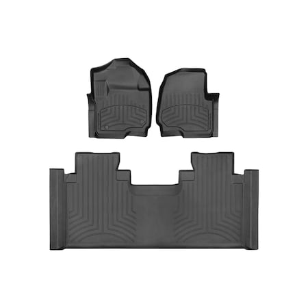 Weathertech Black, Front and Rear FloorLiner HP 4410121IM-446975IM