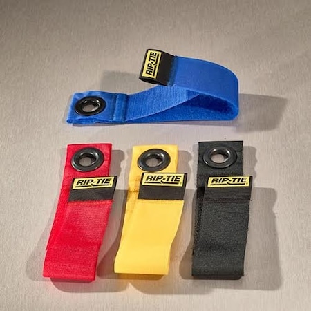 Rip-Tie Cable Wrap, 16 in, 1-1/2 in W, Grey LG-16-G1P-GY