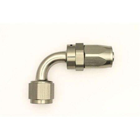 Deatschwerks 8AN 90 deg Female Swivel CPE Hose End 6-02-0807