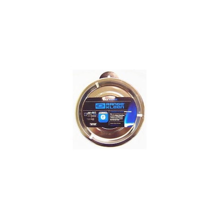 Range Kleen Gas Range Drip Pan, "G" Series, Chrome, 8.25 In. Round RGP300