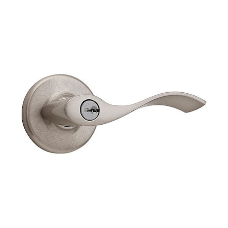 Kwikset Door Lever Lockset, 1 3/8-1 3/4" Thick 405BL-15-6AL-RCS