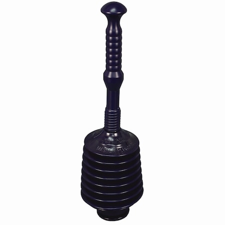 Impact Products Deluxe Professional Plunger, 11.2" Polyethylene Handle, 6" dia IMP 9205